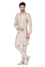 Load image into Gallery viewer, Brocade Silk - Premium Kurta Pyjama - Just $ 75! Shop now at Dapper Ethnic