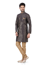 Load image into Gallery viewer, Brocade Silk - Premium Kurta Pyjama - Just $ 75! Shop now at Dapper Ethnic