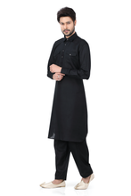 Load image into Gallery viewer, Brocade Silk - Premium Kurta Pyjama - Just $ 75! Shop now at Dapper Ethnic