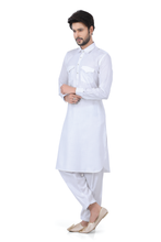 Load image into Gallery viewer, Brocade Silk - Premium Kurta Pyjama - Just $ 75! Shop now at Dapper Ethnic