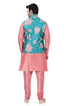Load image into Gallery viewer, Brocade Silk - Premium Kurta Pyjama - Just $ 75! Shop now at Dapper Ethnic