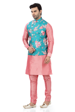 Load image into Gallery viewer, Brocade Silk - Premium Kurta Pyjama - Just $ 75! Shop now at Dapper Ethnic