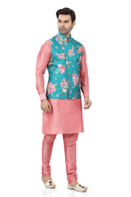 Load image into Gallery viewer, Brocade Silk - Premium Kurta Pyjama - Just $ 75! Shop now at Dapper Ethnic