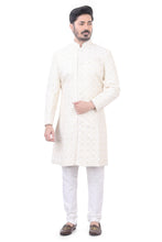 Load image into Gallery viewer, Brocade Silk - Premium Kurta Pyjama - Just $ 75! Shop now at Dapper Ethnic