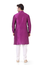 Load image into Gallery viewer, Brocade Silk - Premium Kurta Pyjama - Just $ 75! Shop now at Dapper Ethnic