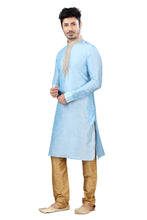 Load image into Gallery viewer, Brocade Silk - Premium Kurta Pyjama - Just $ 75! Shop now at Dapper Ethnic