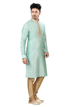 Load image into Gallery viewer, Brocade Silk - Premium Kurta Pyjama - Just $ 75! Shop now at Dapper Ethnic