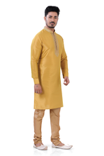 Load image into Gallery viewer, Brocade Silk - Premium Kurta Pyjama - Just $ 75! Shop now at Dapper Ethnic
