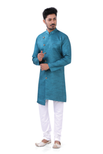 Load image into Gallery viewer, Brocade Silk - Premium Kurta Pyjama - Just $ 75! Shop now at Dapper Ethnic