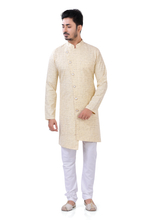 Load image into Gallery viewer, Brocade Silk - Premium Kurta Pyjama - Just $ 75! Shop now at Dapper Ethnic