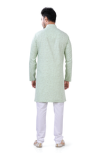 Load image into Gallery viewer, Brocade Silk - Premium Kurta Pyjama - Just $ 75! Shop now at Dapper Ethnic