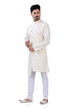 Load image into Gallery viewer, Brocade Silk - Premium Kurta Pyjama - Just $ 75! Shop now at Dapper Ethnic