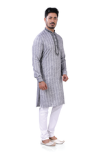 Load image into Gallery viewer, Brocade Silk - Premium Kurta Pyjama - Just $ 75! Shop now at Dapper Ethnic