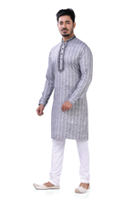 Load image into Gallery viewer, Brocade Silk - Premium Kurta Pyjama - Just $ 75! Shop now at Dapper Ethnic