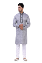 Load image into Gallery viewer, Brocade Silk - Premium Kurta Pyjama - Just $ 75! Shop now at Dapper Ethnic