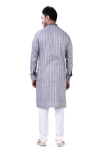 Load image into Gallery viewer, Brocade Silk - Premium Kurta Pyjama - Just $ 75! Shop now at Dapper Ethnic