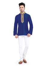 Load image into Gallery viewer, Brocade Silk - Premium Kurta Pyjama - Just $ 75! Shop now at Dapper Ethnic