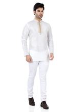 Load image into Gallery viewer, Brocade Silk - Premium Kurta Pyjama - Just $ 75! Shop now at Dapper Ethnic