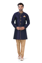 Load image into Gallery viewer, Brocade Silk - Premium Kurta Pyjama - Just $ 75! Shop now at Dapper Ethnic