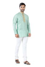 Load image into Gallery viewer, Brocade Silk - Premium Kurta Pyjama - Just $ 75! Shop now at Dapper Ethnic