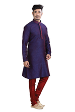 Load image into Gallery viewer, Brocade Silk - Premium Kurta Pyjama - Just $ 75! Shop now at Dapper Ethnic