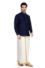 Load image into Gallery viewer, Brocade Silk - Premium Kurta Pyjama - Just $ 75! Shop now at Dapper Ethnic
