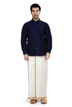 Load image into Gallery viewer, Brocade Silk - Premium Kurta Pyjama - Just $ 75! Shop now at Dapper Ethnic