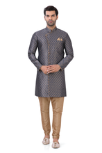 Load image into Gallery viewer, Brocade Silk - Premium Kurta Pyjama - Just $ 75! Shop now at Dapper Ethnic