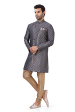 Load image into Gallery viewer, Brocade Silk - Premium Kurta Pyjama - Just $ 75! Shop now at Dapper Ethnic