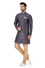 Load image into Gallery viewer, Brocade Silk - Premium Kurta Pyjama - Just $ 75! Shop now at Dapper Ethnic