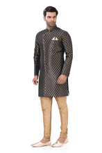 Load image into Gallery viewer, Brocade Silk - Premium Kurta Pyjama - Just $ 75! Shop now at Dapper Ethnic