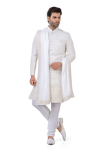 Load image into Gallery viewer, Brocade Silk - Premium Kurta Pyjama - Just $ 75! Shop now at Dapper Ethnic