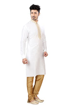 Load image into Gallery viewer, Brocade Silk - Premium Kurta Pyjama - Just $ 75! Shop now at Dapper Ethnic