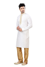 Load image into Gallery viewer, Brocade Silk - Premium Kurta Pyjama - Just $ 75! Shop now at Dapper Ethnic