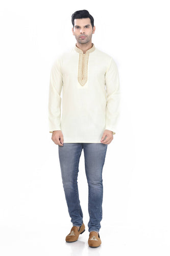Brocade Silk - Premium Kurta Pyjama - Just $ 75! Shop now at Dapper Ethnic