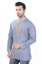 Load image into Gallery viewer, Brocade Silk - Premium Kurta Pyjama - Just $ 75! Shop now at Dapper Ethnic
