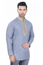 Load image into Gallery viewer, Brocade Silk - Premium Kurta Pyjama - Just $ 75! Shop now at Dapper Ethnic

