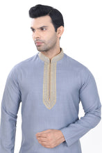 Load image into Gallery viewer, Brocade Silk - Premium Kurta Pyjama - Just $ 75! Shop now at Dapper Ethnic
