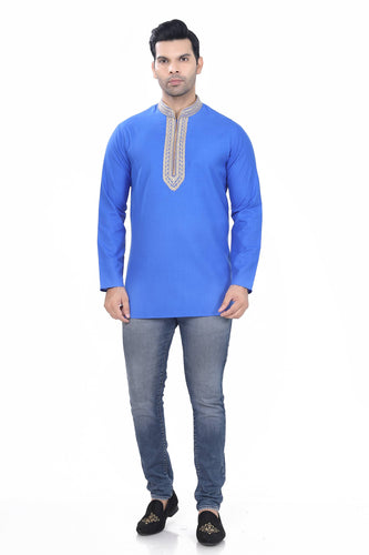 Brocade Silk - Premium Kurta Pyjama - Just $ 75! Shop now at Dapper Ethnic