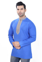 Load image into Gallery viewer, Brocade Silk - Premium Kurta Pyjama - Just $ 75! Shop now at Dapper Ethnic
