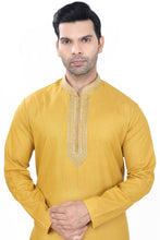 Load image into Gallery viewer, Brocade Silk - Premium Kurta Pyjama - Just $ 75! Shop now at Dapper Ethnic
