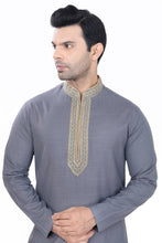 Load image into Gallery viewer, Brocade Silk - Premium Kurta Pyjama - Just $ 75! Shop now at Dapper Ethnic
