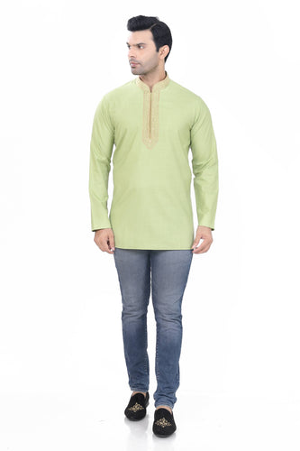 Brocade Silk - Premium Kurta Pyjama - Just $ 75! Shop now at Dapper Ethnic