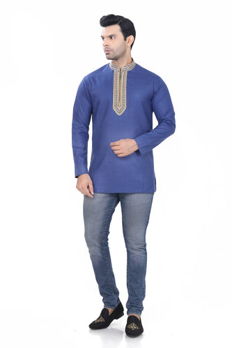 Brocade Silk - Premium Kurta Pyjama - Just $ 75! Shop now at Dapper Ethnic