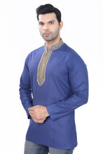 Load image into Gallery viewer, Brocade Silk - Premium Kurta Pyjama - Just $ 75! Shop now at Dapper Ethnic
