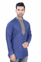 Load image into Gallery viewer, Brocade Silk - Premium Kurta Pyjama - Just $ 75! Shop now at Dapper Ethnic
