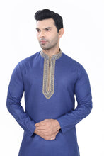 Load image into Gallery viewer, Brocade Silk - Premium Kurta Pyjama - Just $ 75! Shop now at Dapper Ethnic
