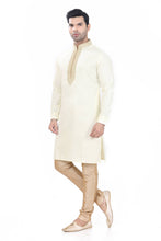 Load image into Gallery viewer, Brocade Silk - Premium Kurta Pyjama - Just $ 75! Shop now at Dapper Ethnic
