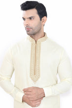Load image into Gallery viewer, Brocade Silk - Premium Kurta Pyjama - Just $ 75! Shop now at Dapper Ethnic
