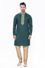 Load image into Gallery viewer, Brocade Silk - Premium Kurta Pyjama - Just $ 75! Shop now at Dapper Ethnic
